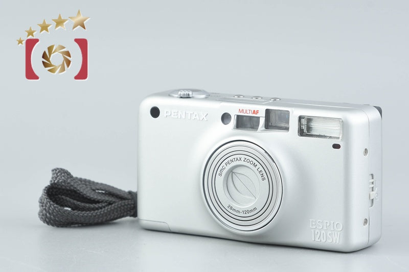 Pentax ESPIO 120SW Silver 35mm Point & Shoot Film Camera