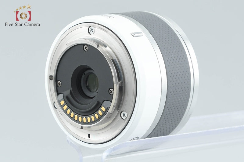 "Shutter count 945" Nikon 1 J1 White 10.1 MP Digital Camera 10-30 Lens