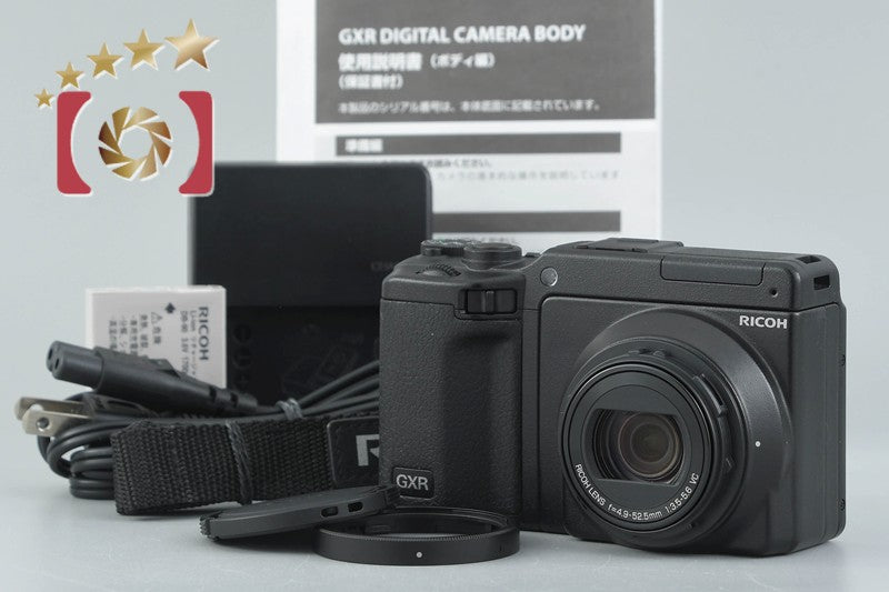 "Count 6" Ricoh GXR 10.0 MP Digital Camera + P10 28-300mm f/3.5-5.6 VC