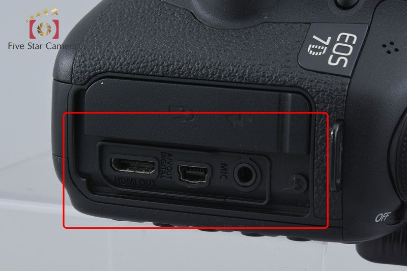 Canon EOS 7D 18.0 MP Digital SLR Camera Body