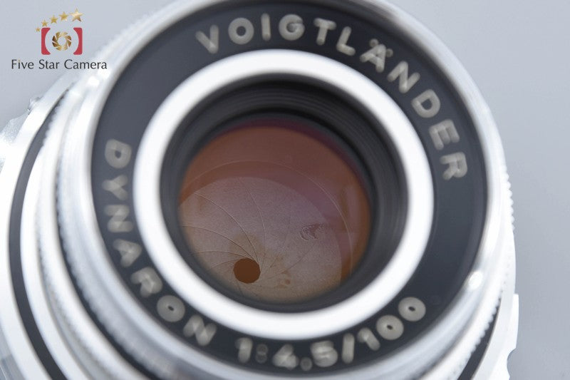 Voigtlander Dynaron 100mm f/4.5 for Prominent