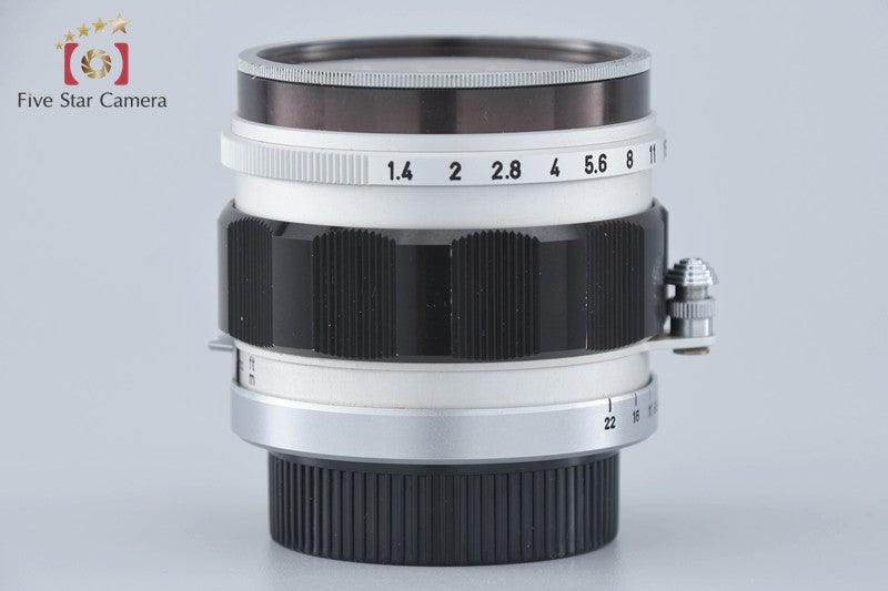 Canon 50mm f/1.4 L39 Leica Thread Mount Lens