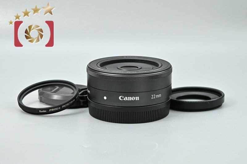 Canon EF-M 22mm f/2 STM Black