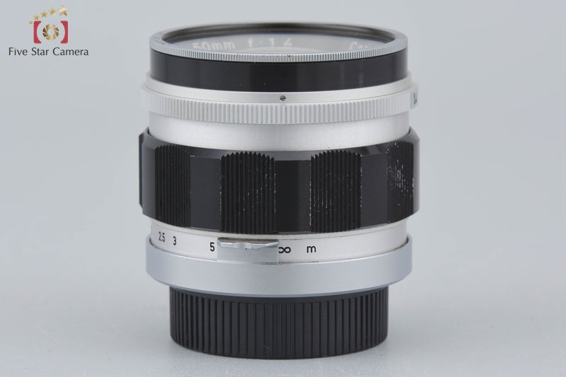 Canon 50mm f/1.4 L39 Leica Thread Mount Lens