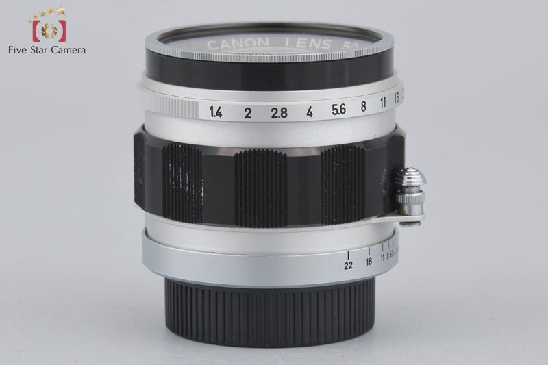 Canon 50mm f/1.4 L39 Leica Thread Mount Lens