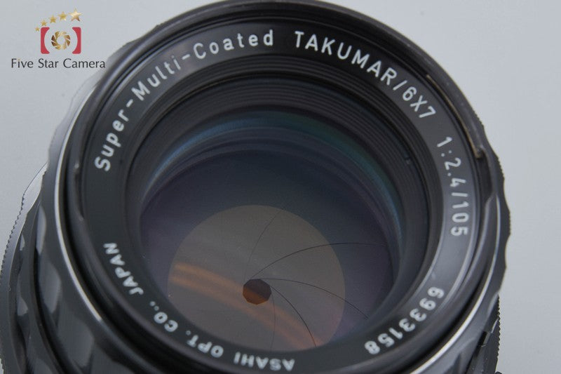 PENTAX SMC TAKUMAR 6x7 105mm f/2.4 for 6x7 / 67 / 67II