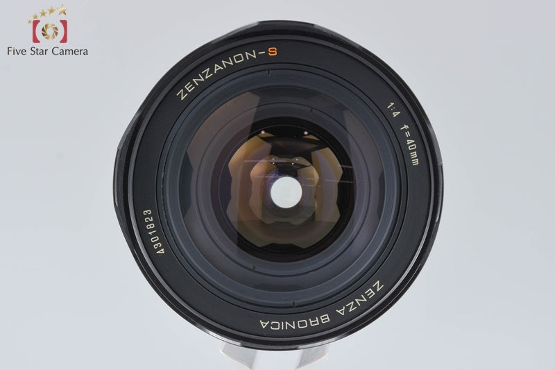 Zenza Bronica ZENZANON-S 40mm f/4 for SQ 2025.12 Overhauled!!