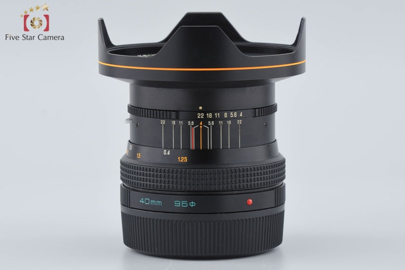 Zenza Bronica ZENZANON-S 40mm f/4 for SQ 2025.12 Overhauled!!