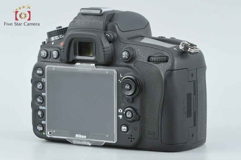 "Count 4,486" Nikon D600 24.3 MP Full Frame Digital SLR Camera Body