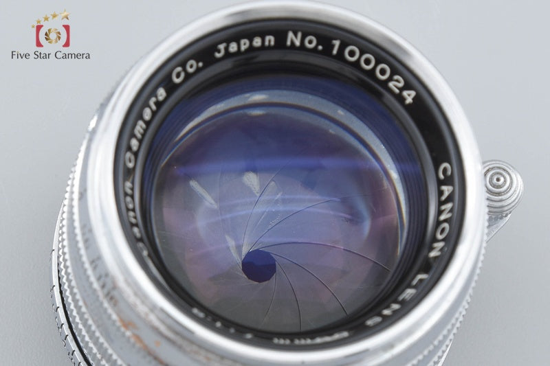 Canon 50mm f/1.8 L39 LTM Leica Thread Mount Lens