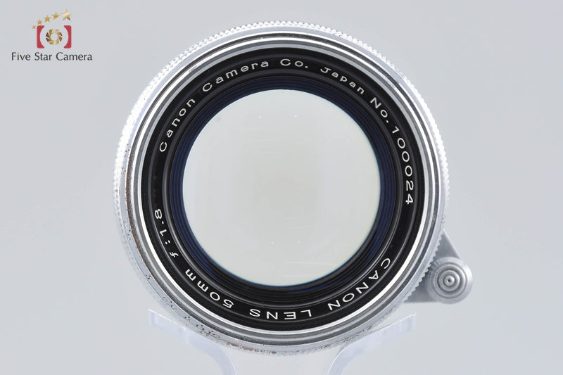 Canon 50mm f/1.8 L39 LTM Leica Thread Mount Lens