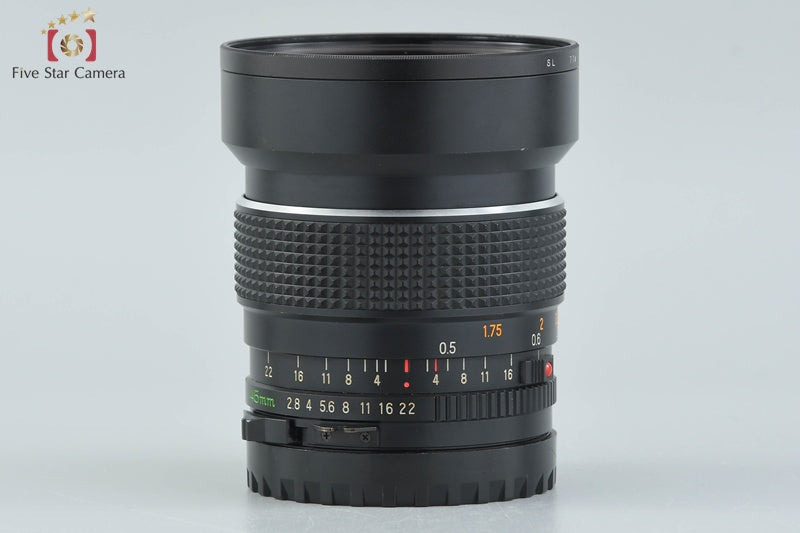 Mamiya SEKOR C 45mm f/2.8 for 645