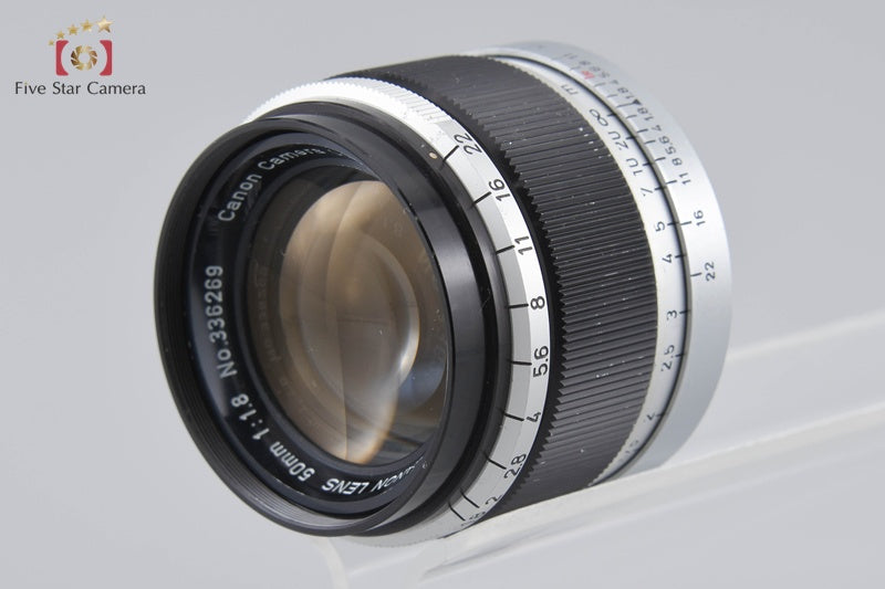 Canon 50mm f/1.8 L39 LTM Leica Thread Mount Lens