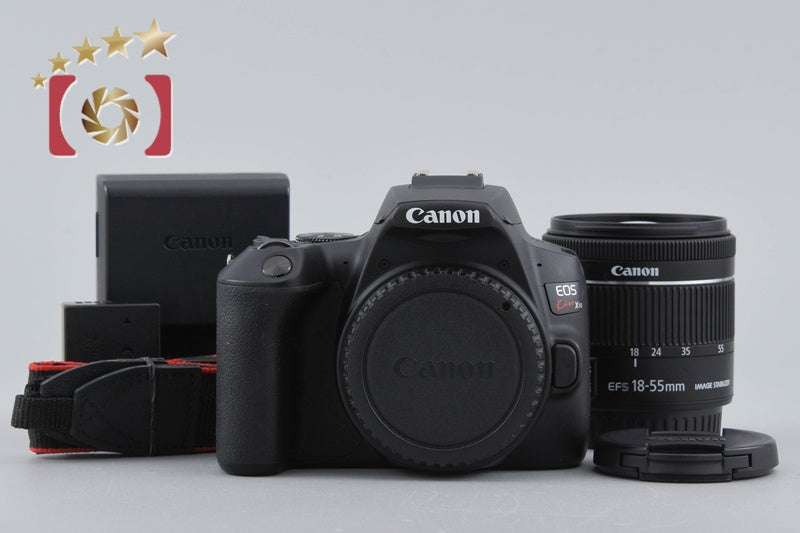Canon EOS Kiss X10 / Rebel SL3 / 250D / 200DII Black 24.1 MP 18-55 Lens
