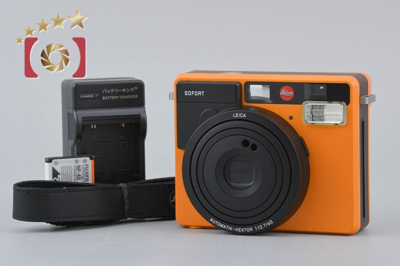 Leica SOFORT Orange Instant Film Camera