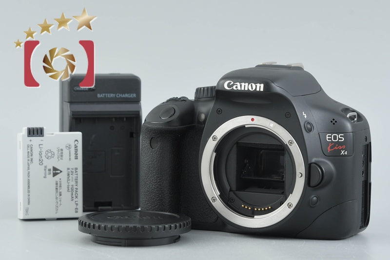 Canon EOS Kiss X4 / Rebel T2i / 550D 18.0 MP DSLR Camera Body