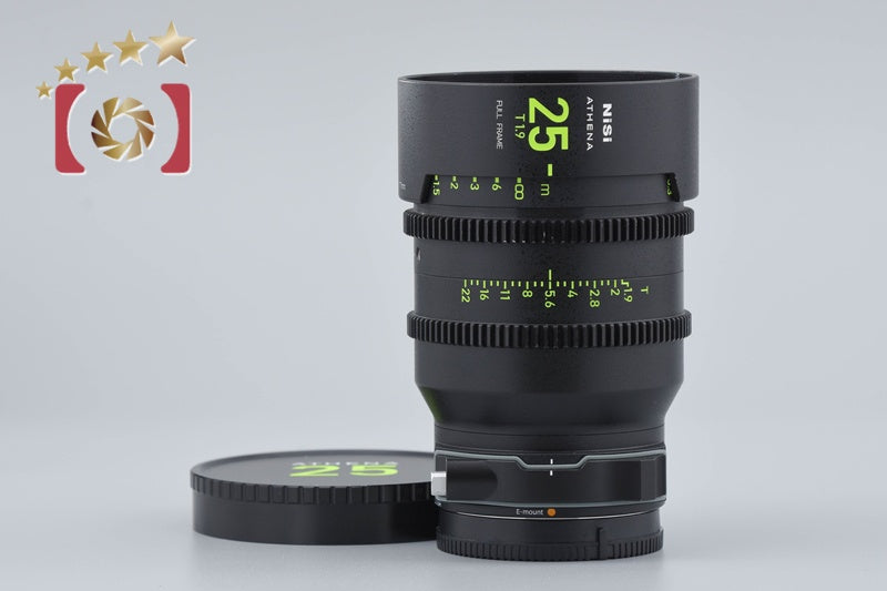 NiSi Athena Prime Lens 25mm T1.9 for SONY E Mount