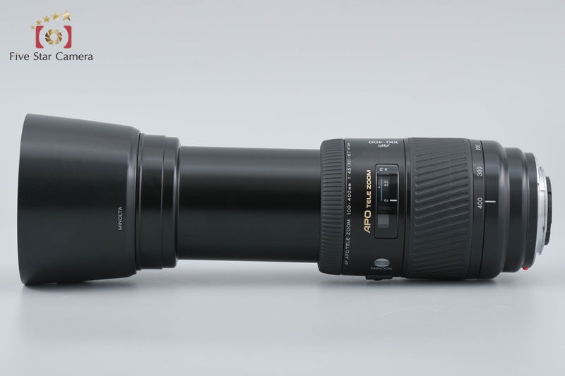 Minolta AF APO TELE ZOOM 100-400mm f/4.5-6.7 for Sony / Minolta A Mount w/ Box