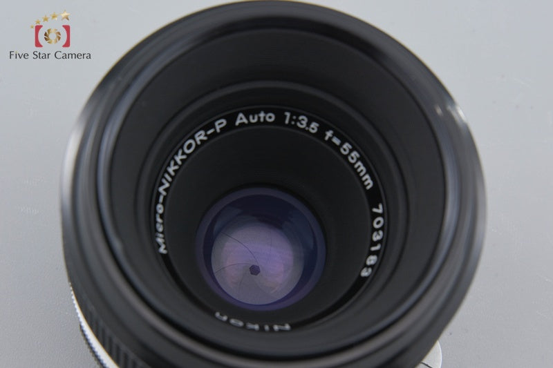 Nikon Micro NIKKOR-P Auto 55mm f/3.5 Non Ai Lens