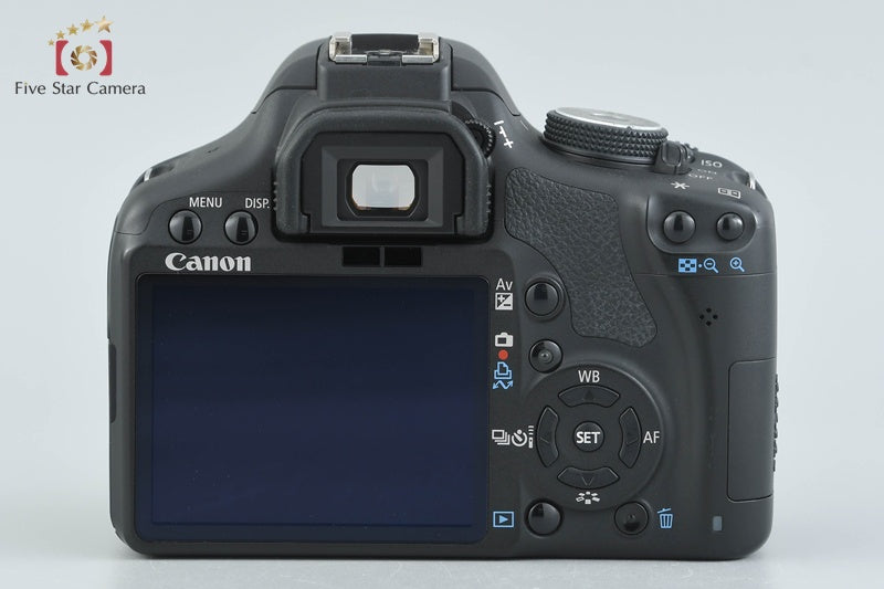 "Count 4,194" Canon EOS Kiss X3 / Rebel T1i / 500D 15.1 MP DSLR EF-S 18-55 Lens