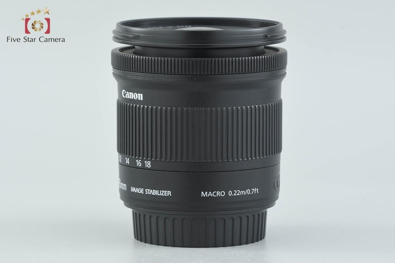 Canon EF-S 10-18mm f/4.5-5.6 IS STM