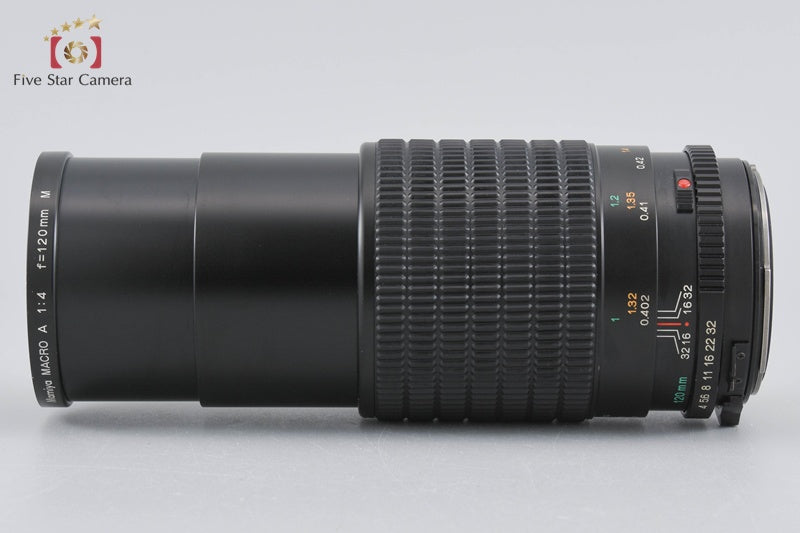 Mamiya MACRO A 120mm f/4 M for 645 2026.01 Overhauled!!