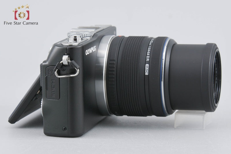 "Shutter count 60" Olympus PEN Lite E-PL3 Black 12.3 MP 14-42 Lens