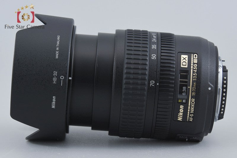 Nikon AF-S DX NIKKOR 18-70mm f/3.5-4.5 G ED