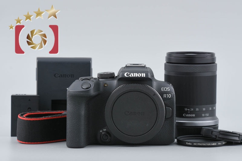 Canon EOS R10 24.2 MP Mirrorless Digital Camera RF-S 18-150 IS Lens
