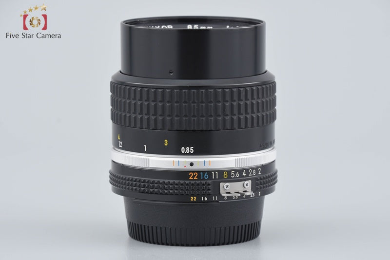 Nikon Ai-S NIKKOR 85mm f/2