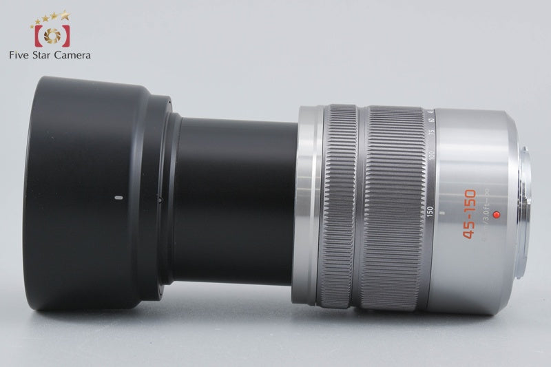 Panasonic LUMIX G VARIO 45-150mm f/4-5.6 ASPH. MEGA O.I.S. H-FS45150 Silver