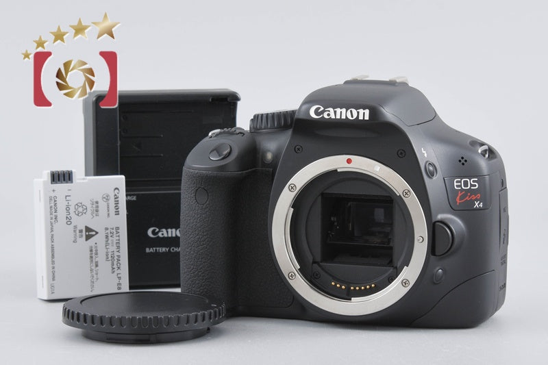 "Count 1,163" Canon EOS Kiss X4 / Rebel T2i / 550D 18.0 MP DSLR Camera Body