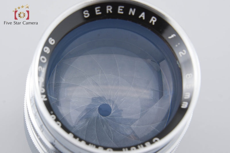 Canon Serenar 85mm f/2 L39 LTM Leica Thread Mount + 85mm Viewfinder