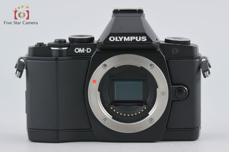 "Shutter count 5,697" Olympus OM-D E-M5 Black 16.0 MP Digital Mirrorless Camera