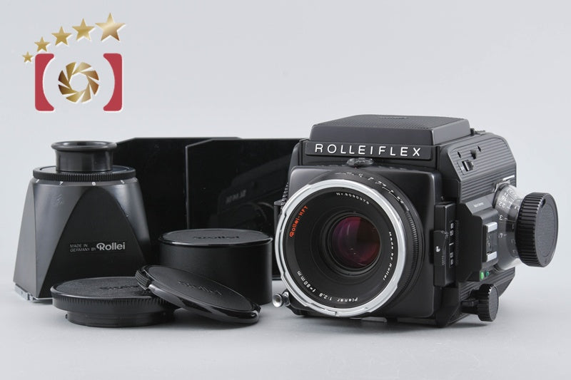 Rollei ROLLEIFLEX SL66 SE Medium Format Film Camera + Planar 80mm f/2.8 HFT