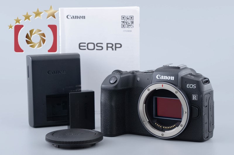 "Shutter count 2,000" Canon EOS RP Black 26.2 MP Mirrorless Camera Body