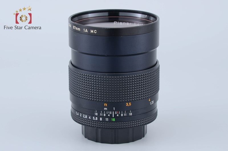 CONTAX Carl Zeiss Planar 85mm f/1.4 T* MMJ 2026.01 Overhauled!!