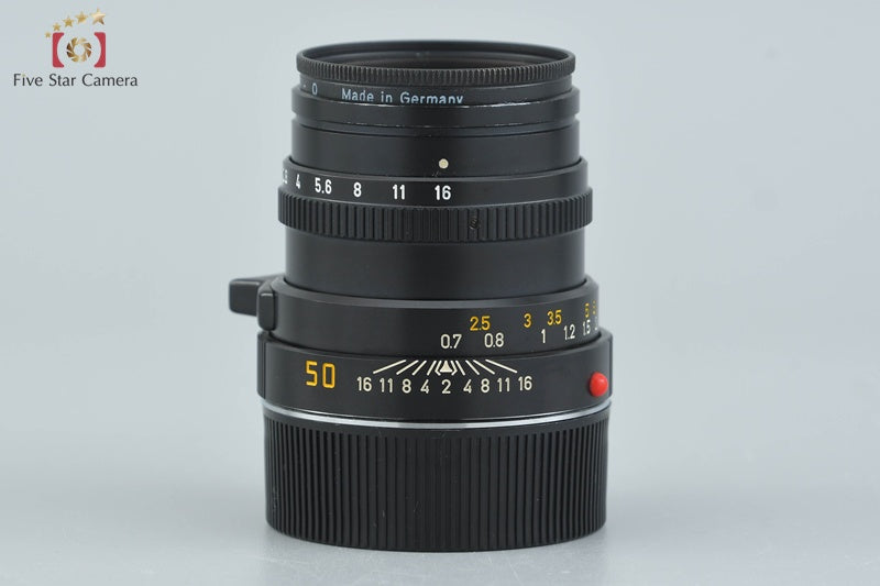 Leica SUMMICRON-M 50mm f/2 3rd Black E39