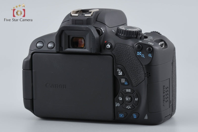 "Count 5,360" Canon EOS Kiss X6i / Rebel T4i / 650D 18.0 MP DSLR Camera w/ Box