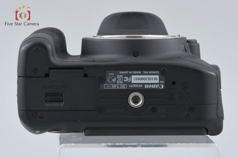 "Count 5,360" Canon EOS Kiss X6i / Rebel T4i / 650D 18.0 MP DSLR Camera w/ Box