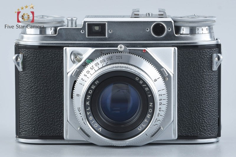 Voigtlander Prominent 35mm Rangefinder Film Camera + ULTRON 50mm f/2