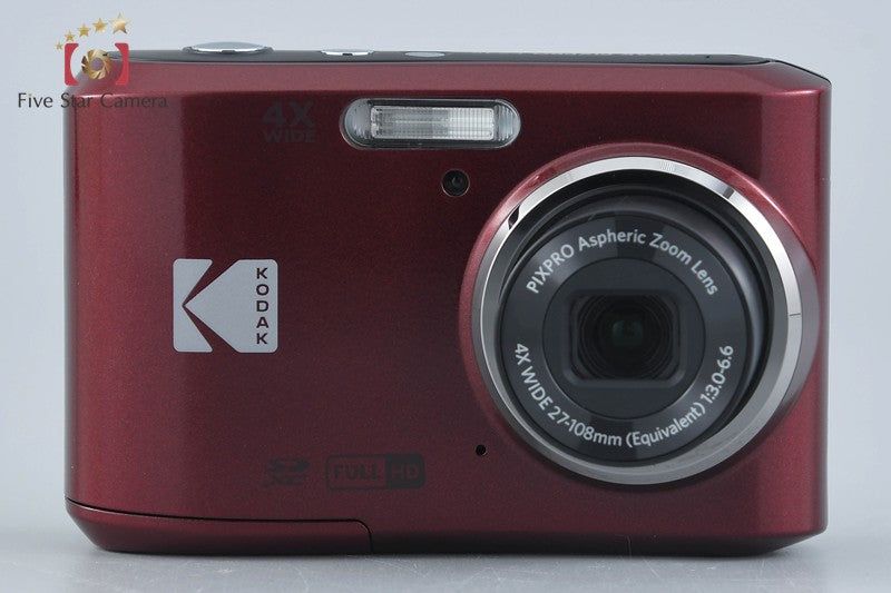 Kodak PIXPRO FZ45 Red 16.0 MP Digital Camera w/ Box