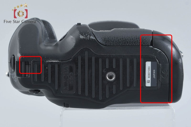 Minolta α-9 Maxxum 9 Dynax 9 SLR 35mm Film Camera + VC-9 Battery Grip