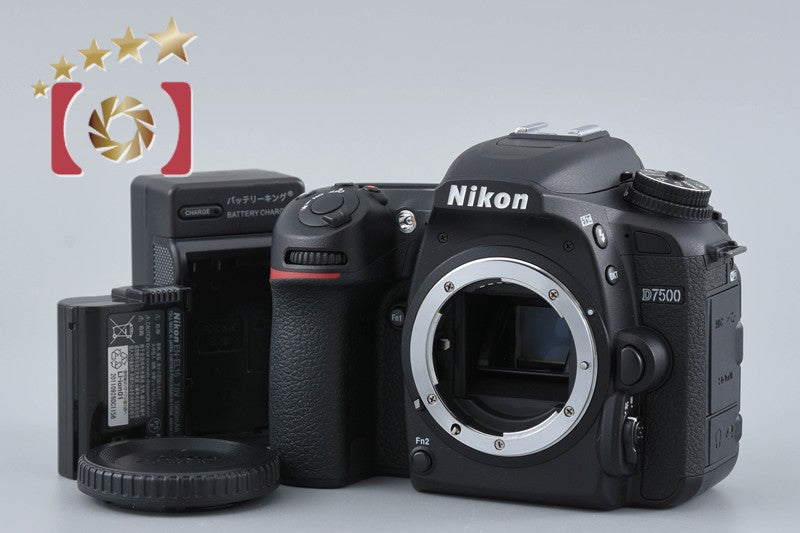 "Shutter count 4,174" Nikon D7500 20.9 MP Digital SLR Camera Body