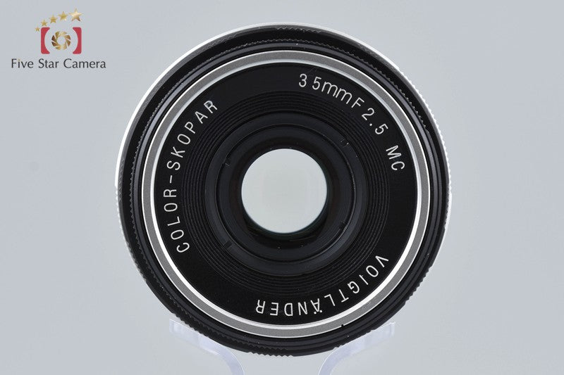 Voigtlander COLOR-SKOPAR 35mm f/2.5 MC Black L39 LTM Leica Thread Mount