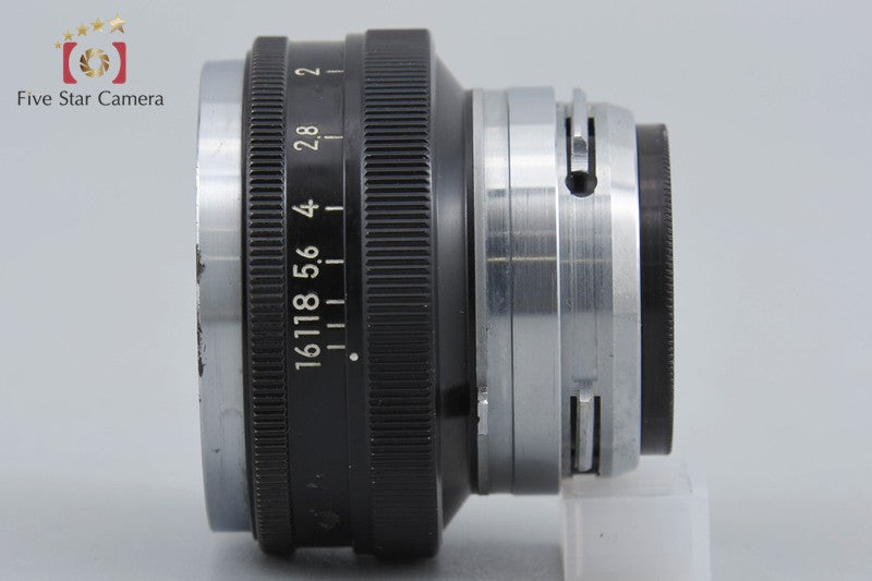 Nikon NIKKOR-H 50mm f/2 for Nikon S Mount