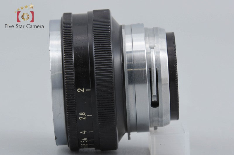 Nikon NIKKOR-H 50mm f/2 for Nikon S Mount