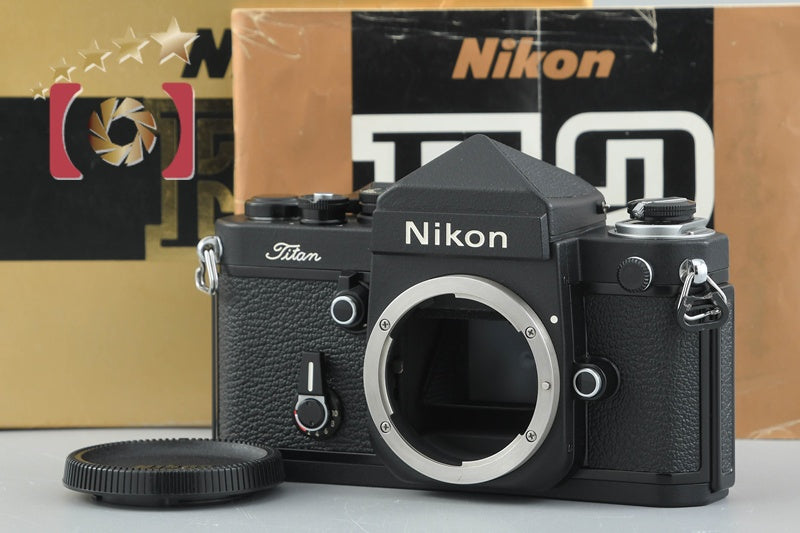 Nikon F2 Titan F2T Titanium 35mm SLR Film Camera Body w/ Box
