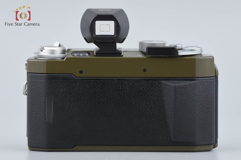 Voigtlander BESSA-L Olive SNAPSHOT-SKOPAR 25mm f/4 MC Special Edition w/ Box