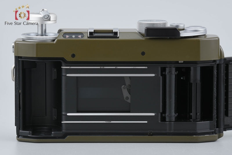 Voigtlander BESSA-L Olive SNAPSHOT-SKOPAR 25mm f/4 MC Special Edition w/ Box